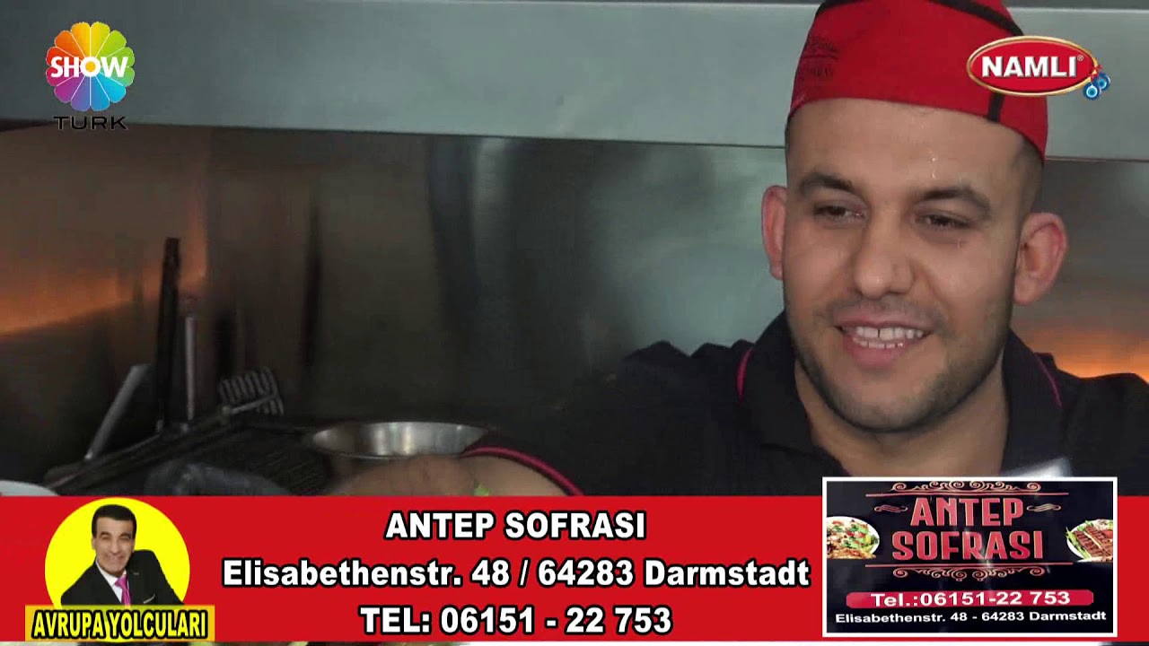 AVRUPA YOLCULARI 223 BÖLÜM ANTEP SOFRASI