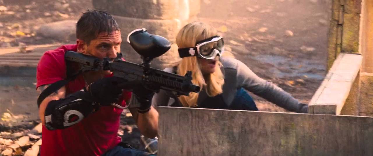 the paintball scene from This Means War 2012 ...Tom Hard