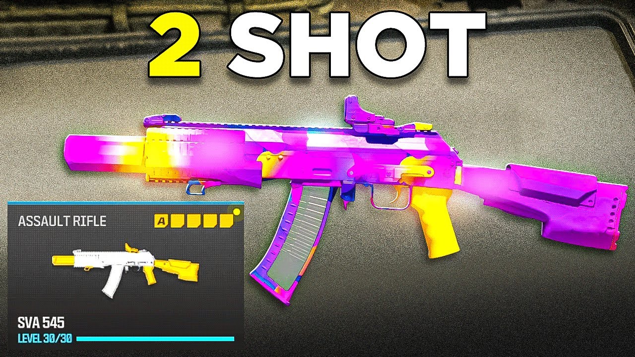 the *NEW* 2 SHOT SVA 545 CLASS is GODLY in MW3! (Best SVA 545 Class Setup) - Modern Warfare 3