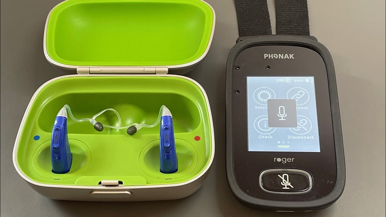 Connecting Phonak Touchscreen Microphone to Roger Focus Devices