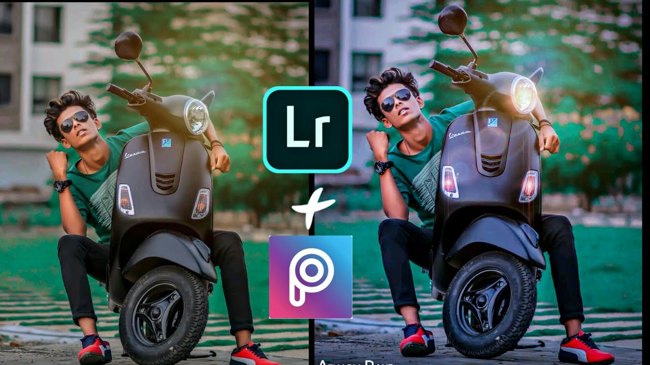 lightroom vs PicsArt amazing natural editing tutorial