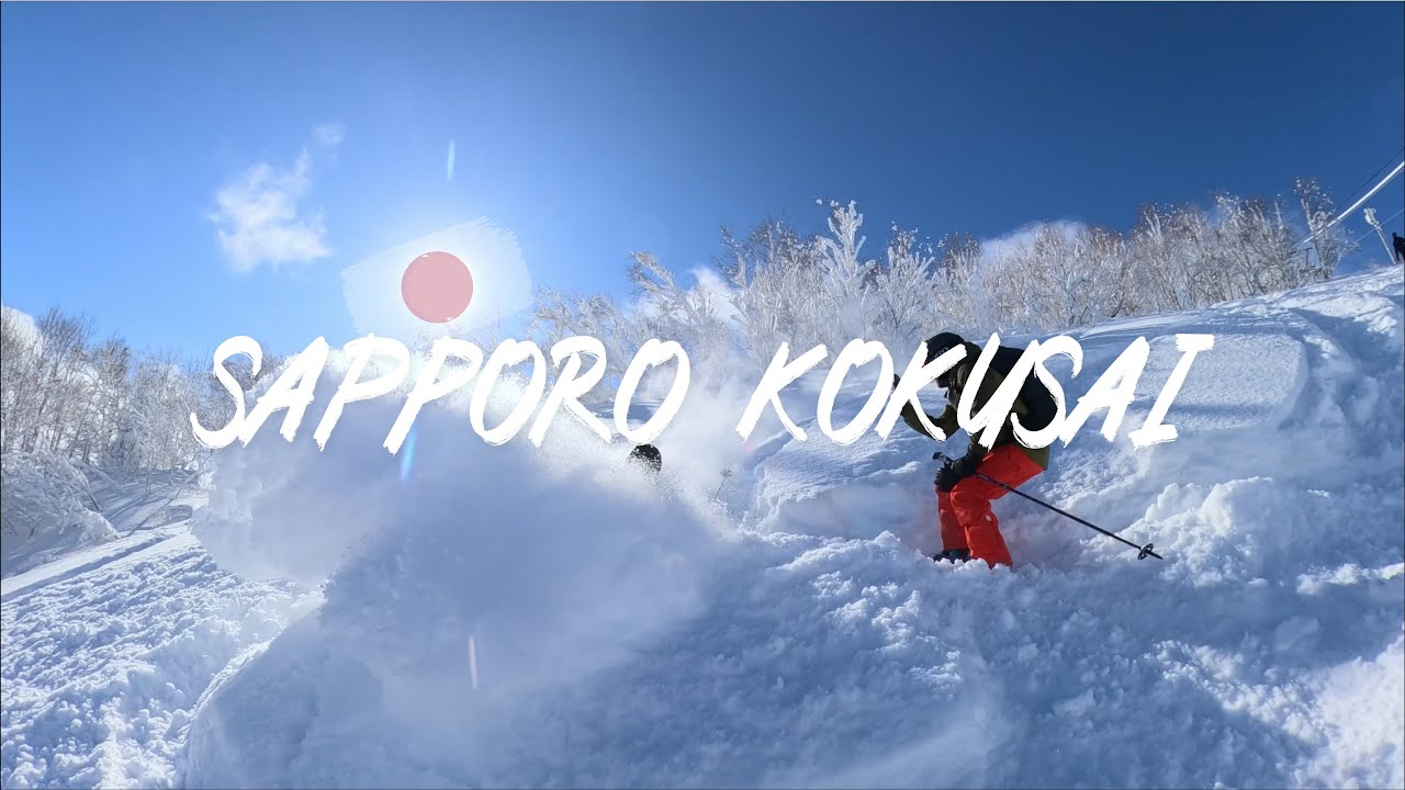 Sapporo Kokusai - Japan powder skiing 2024