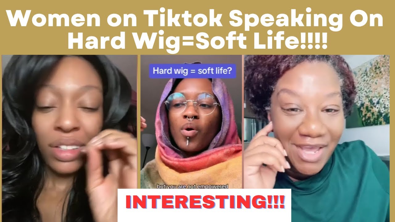 Women Are Speaking On Hard Wig= Soft Life/Rich White Men Loves Black Women With Hard Wig