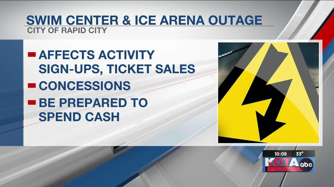 Software outage affecting sign-ups at Rapid City’s Roosevelt Ice Arena and Swim Center