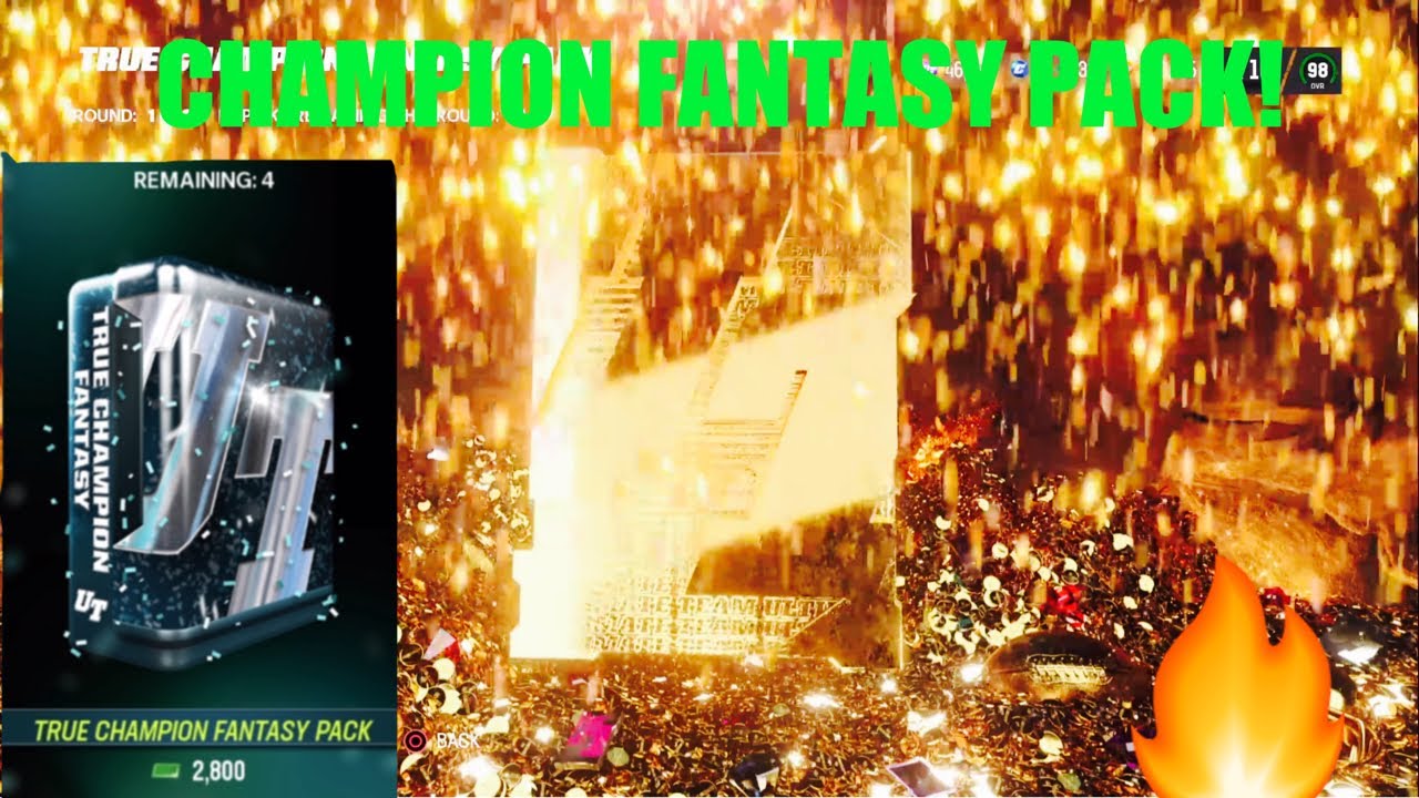 CHAMPION FANTASY PACK OPENING & TRAINING VARIETY, Madden 23 Ultimate Team