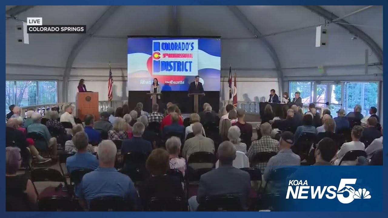 KOAA News5 and The Gazette host Congressional District 5 Debate