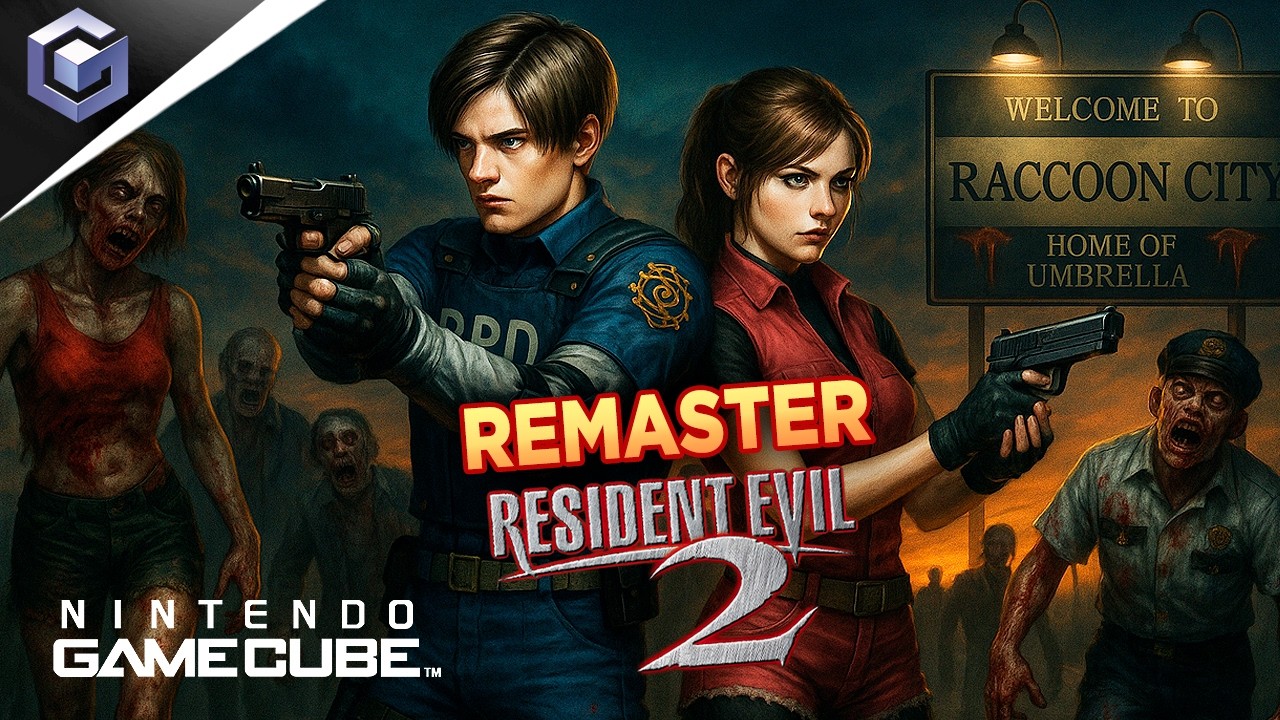 Remaster Resident Evil 2 Nintendo Gamecube Rumo ao REQUIEM Resident Evil 9
