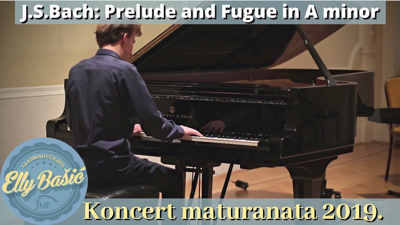 J. S. Bach: Prelude and Fugue in A minor, BWV 889, WTK II