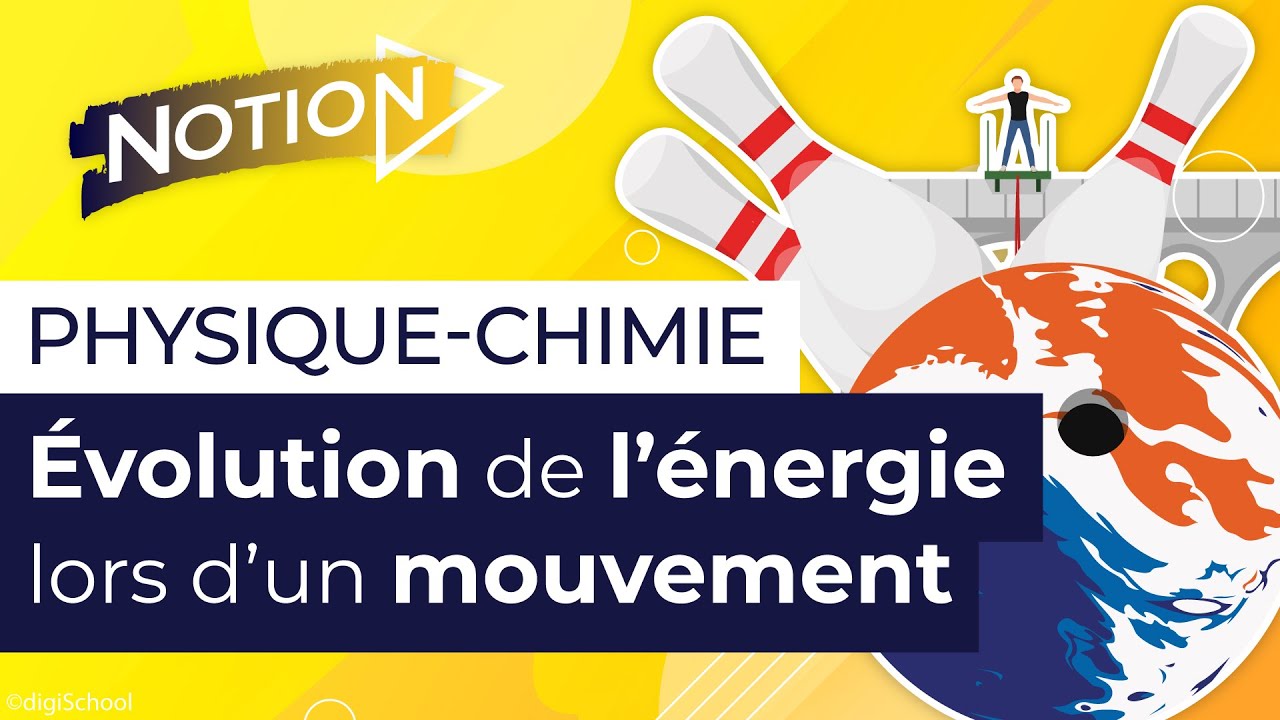 Énergies cinétique, de position, mécanique... Que se passe-t-il lors d'un mouvement ?