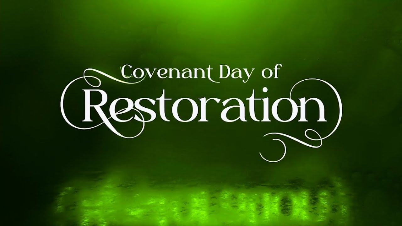 COVENANT DAY OF RESTORATION | 1ST SERVICE | SUNDAY | PST. RICHARD ATIAYAO | 25TH JANUARY, 2026