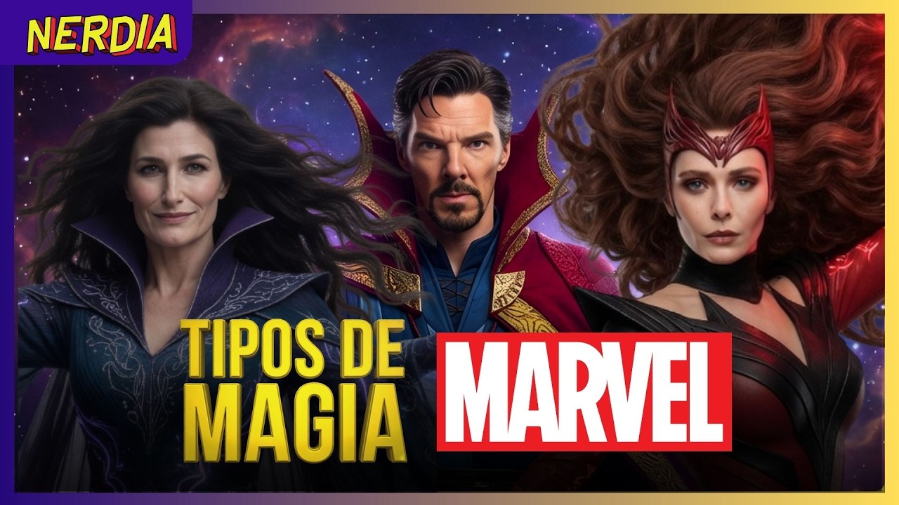 TODOS OS TIPOS de MAGIA da Marvel Explicados