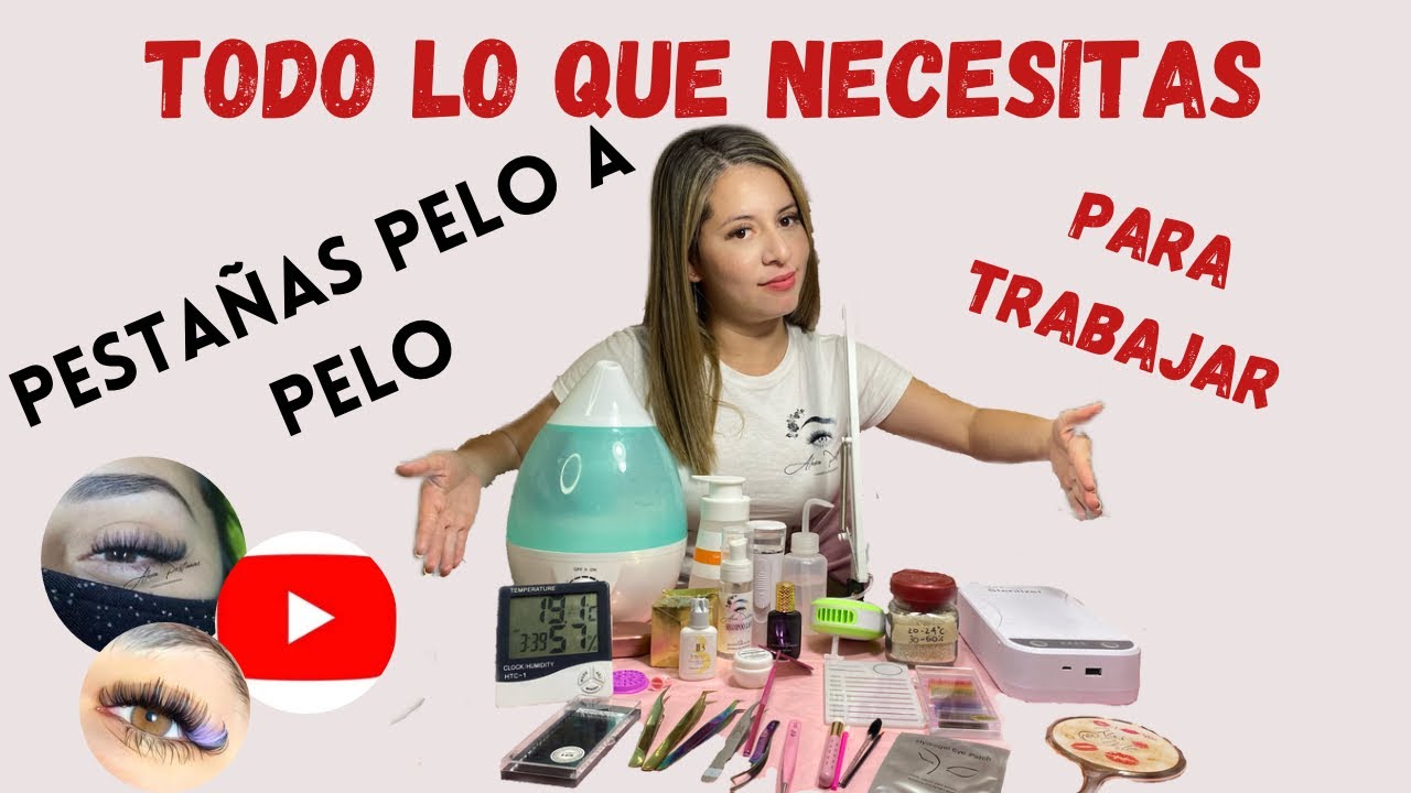 Todo lo que una LASHISTA necesita, para aplicar pesta&ntilde;as pelo a pelo 🫶