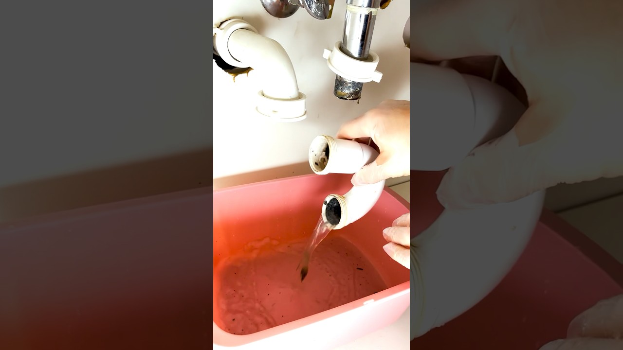 Sink Clogged? Purge Your P-Trap