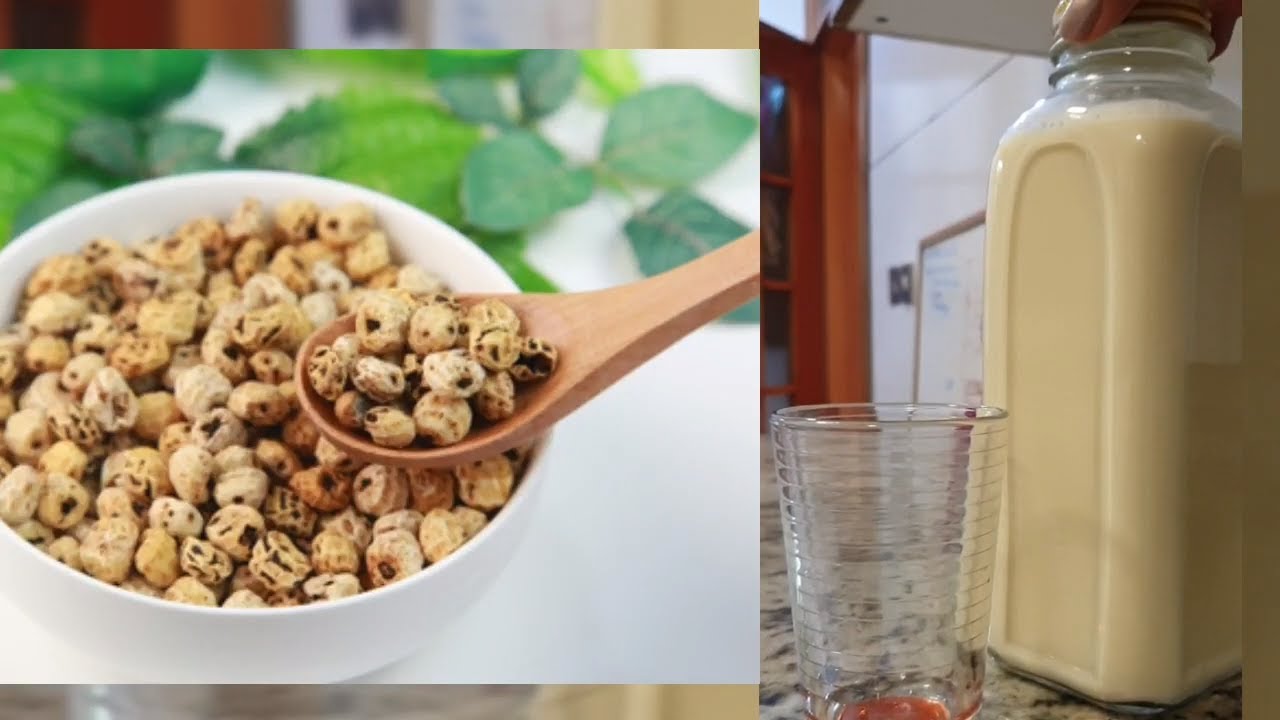 How To Make Tigernut Milk and How To Use It and The Pulp For Other Things (Zero Waste, Dairy Free)