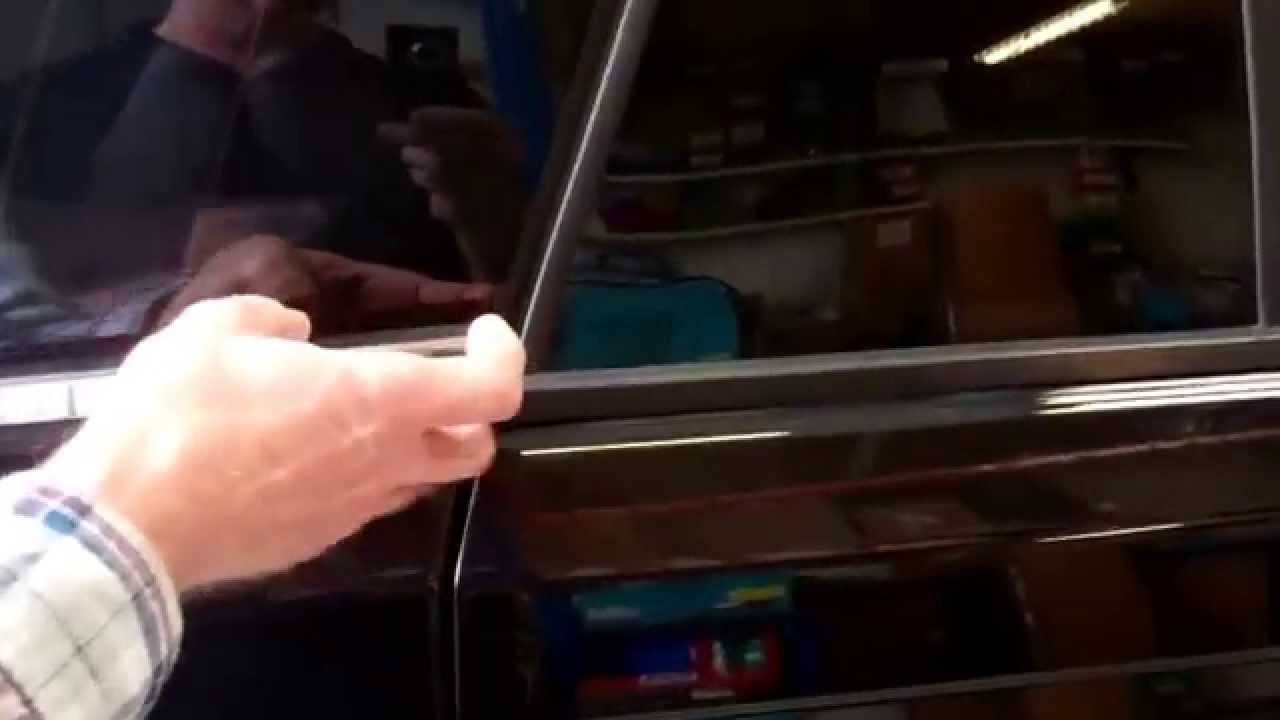 How to fit chrome window trims on a Range Rover Sport 2005