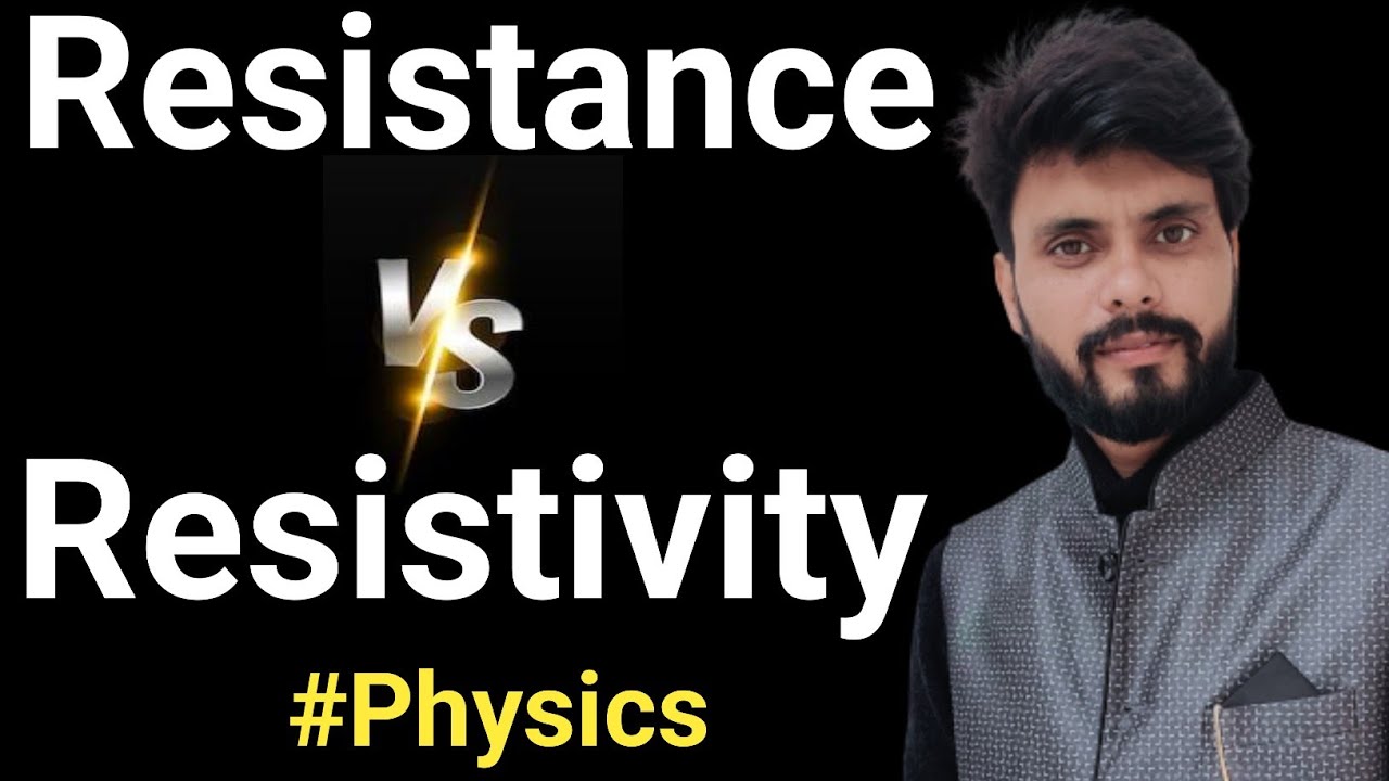 Difference between resistance and resistivity | Difference between resistivity and resistance
