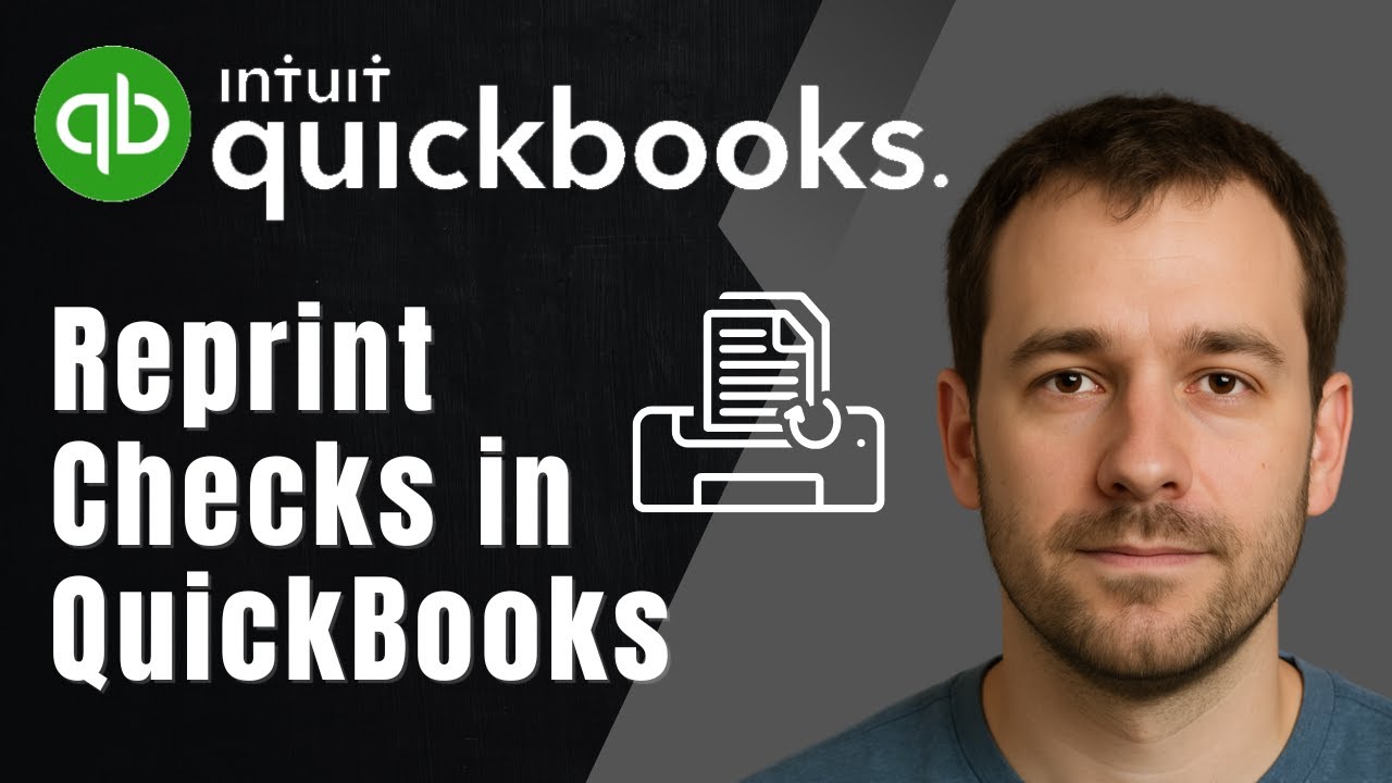 How to Reprint Checks in QuickBooks (Step-by-Step 2025 Guide)