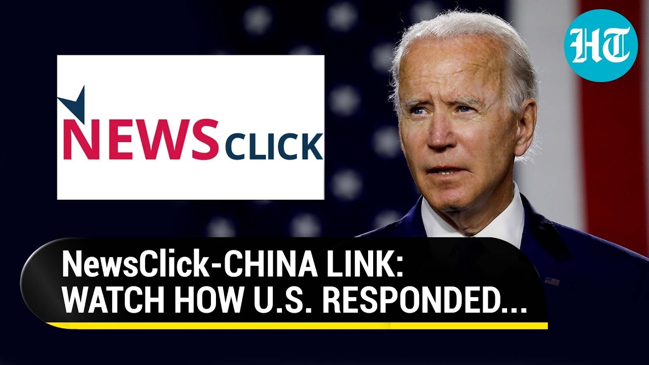 U.S. Invokes Press Freedom After Raids On NewsClick In India Over China Links | Watch