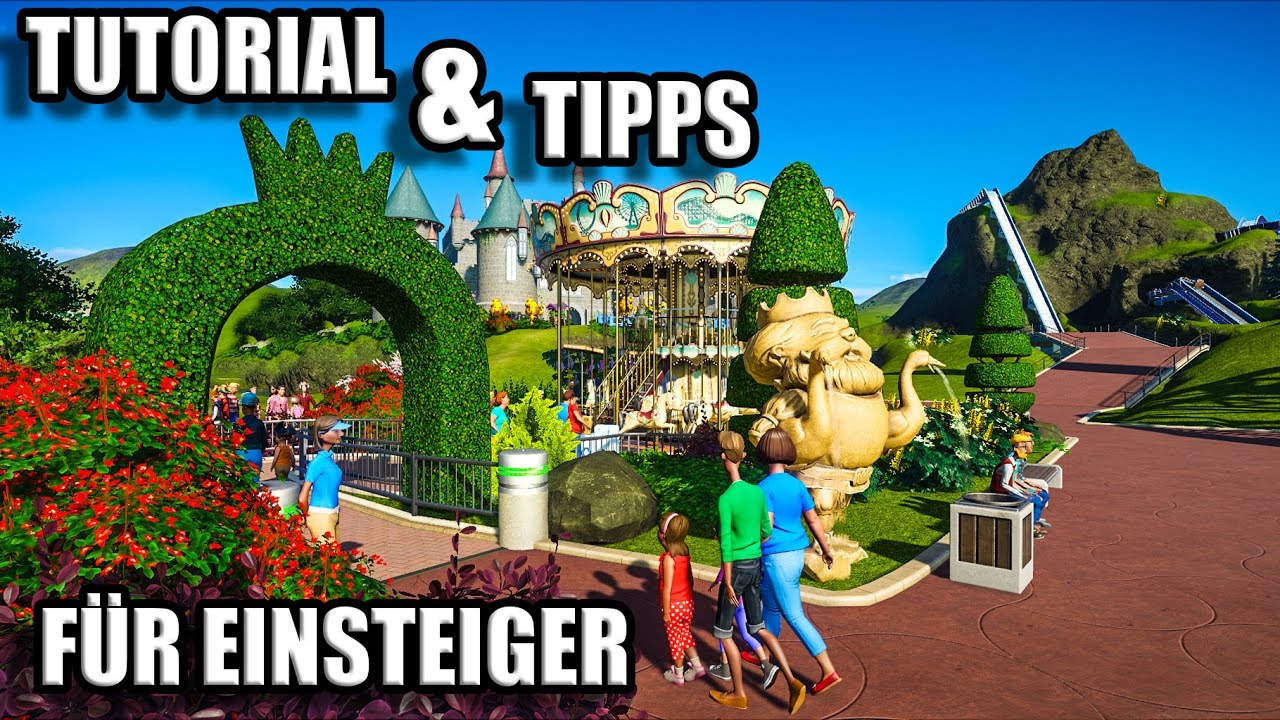 Planet Coaster Tutorial Deutsch - Einsteiger und Erste Schritte - Tutorial German