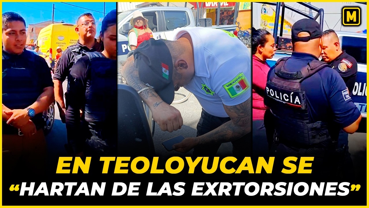 Transportistas denuncian extorsiones y vecinos salen a defenderlos