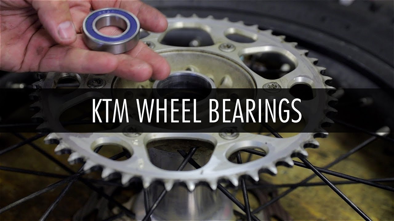 KTM wheel bearings