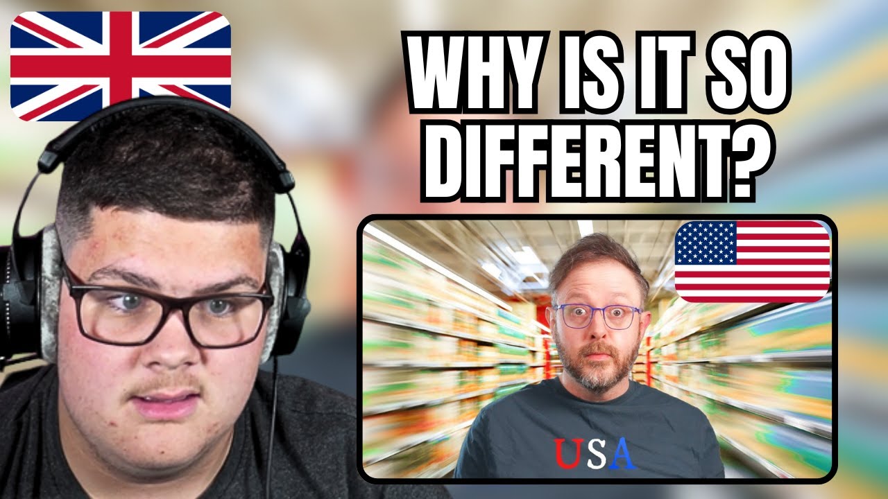 Brit Reacts To The 7 Most Baffling Things About American Grocery Stores