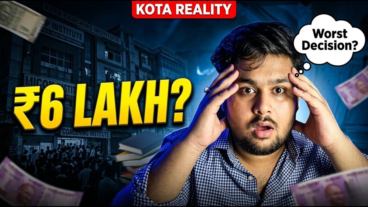 ₹6 Lakh Barbaad? | My Horrible Kota Experience
