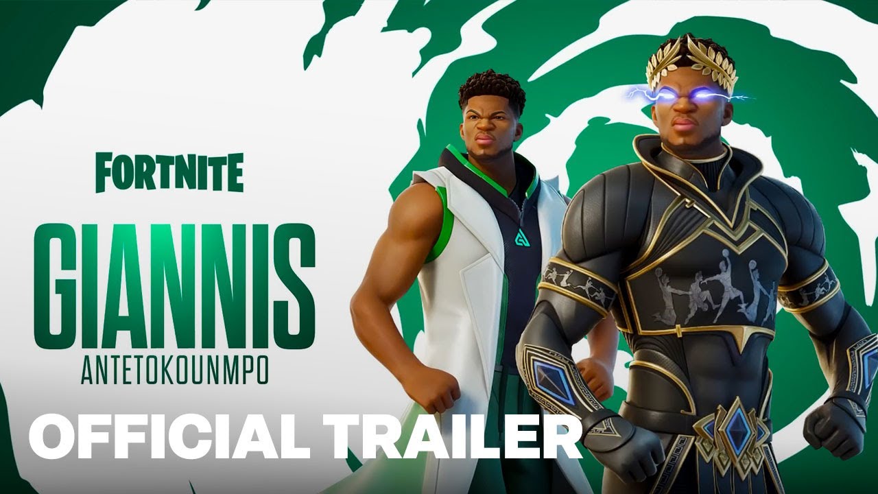 Fortnite Giannis Antetokounmpo Icon Series Trailer