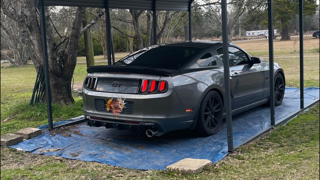 New tail lights install fail and my favorite mod to the stang so far 