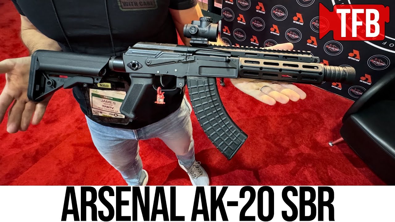 АК-20 «Арсенал»: модернизированный вариант автомата Калашникова | SHOT Show 2025
