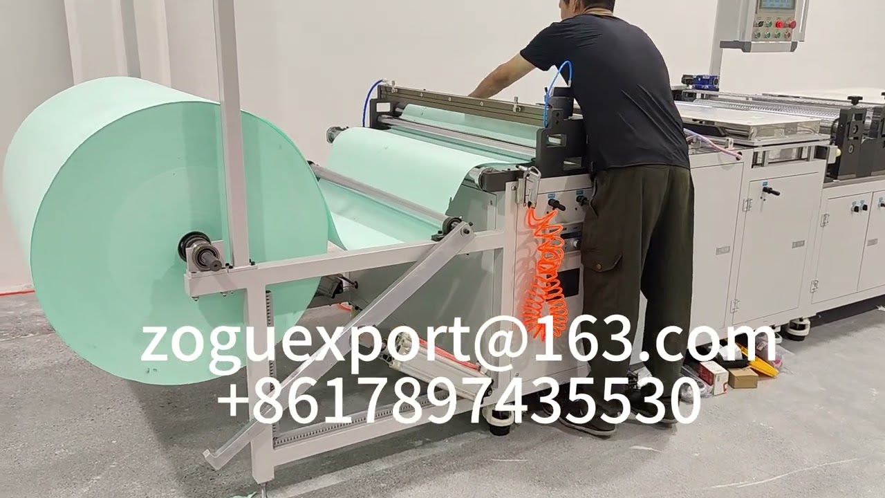 full automatic air filter paper rotary pleating machine #pleatingmachine