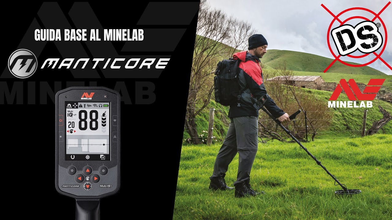 GUIDA COMPLETA AL MINELAB MANTICORE - www.detectorshop.it