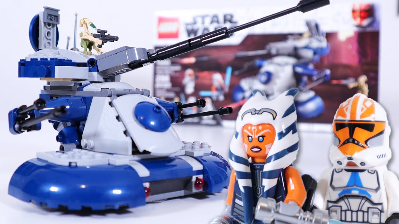 LEGO Star Wars Armored Assault Tank (AAT) Review and Speed Build (75283 | 2020)