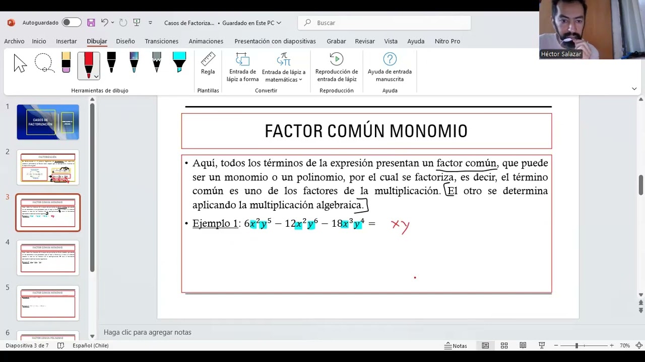 Casos de Factorización 2026