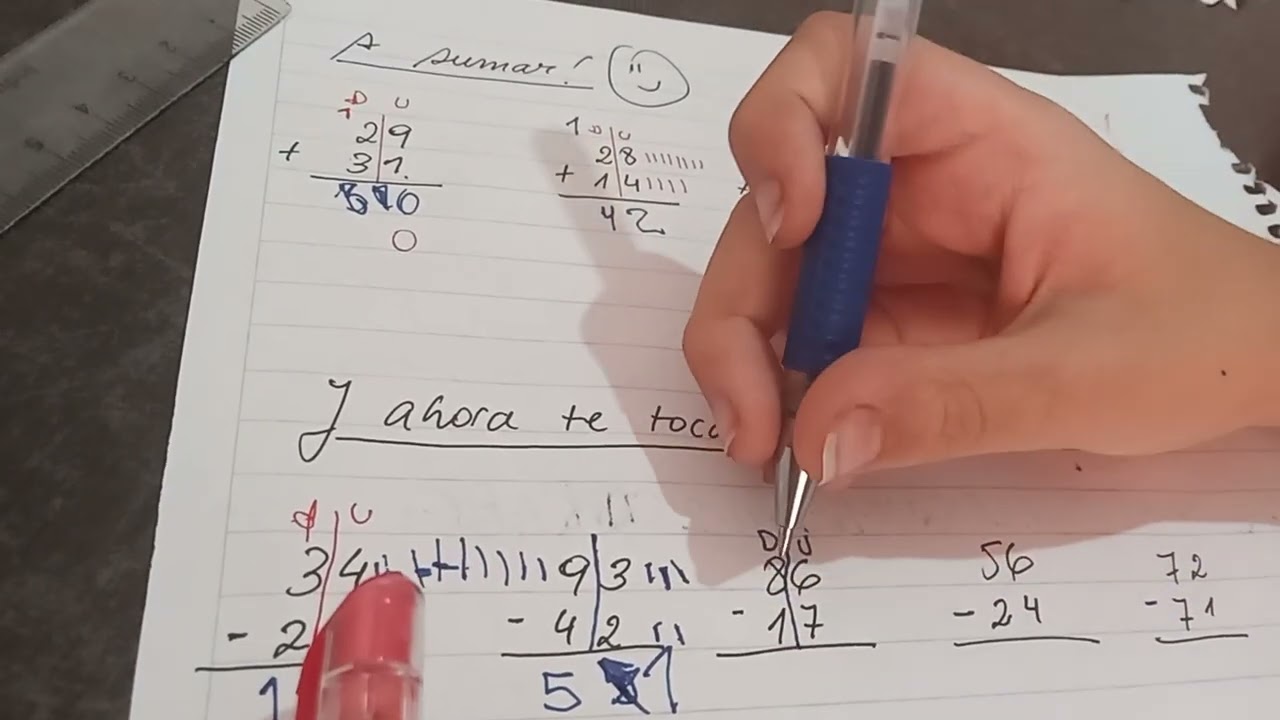 Aprendizaje escolar-matemáticas sumas y restas ➕️➖️