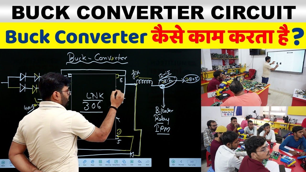 Buck Converter IC In AC PCB (LNK306 LNK304) AC-DC Offline Switcher IC | Inverter AC Repairing Course