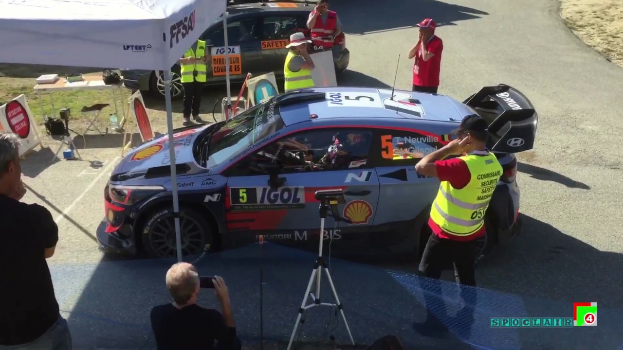 Rallye Tour de Corse 2018 WRC - départ ES4 Piedigriggio vendredi 6 avril à 16h31