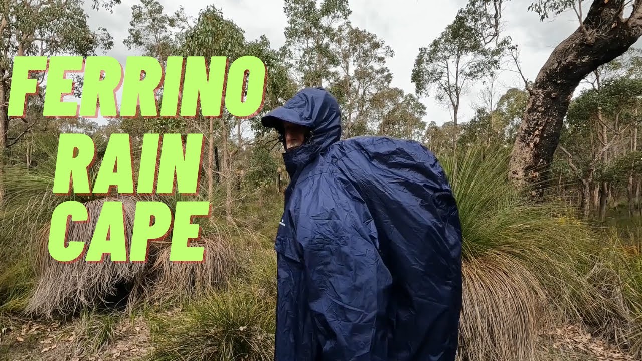 Hiking poncho