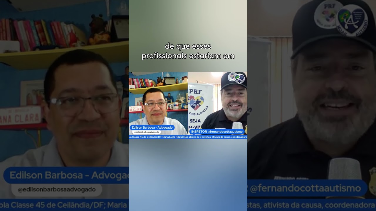 SEXTOU NO #AUTISMO.  
Assista aqui: https://www.youtube.com/live/ZYd-HZaXY7I?si=Zhp3fAhKL1H6_Ghh