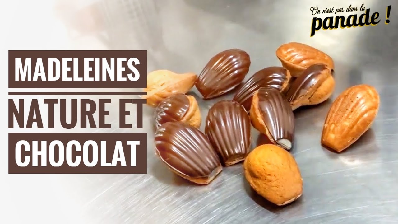 MADELEINES (nature et chocolat), ma recette bonne et facile