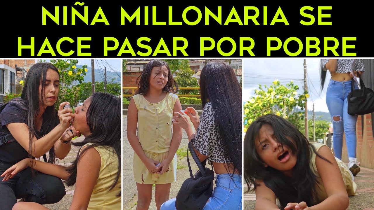 Niña millonaria se hace pasar por pobre para poner a prueba su empleada