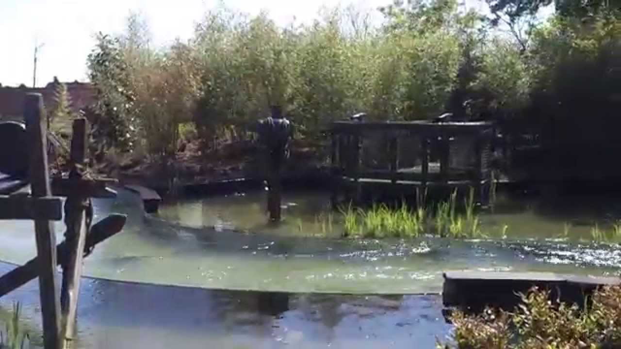 On ride Alligator Baie (Splash battle Mack Rides) Parc Le PAL 4 mai 2014