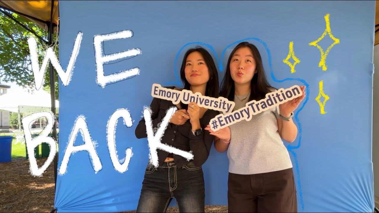 first week back as second years | emory uni
