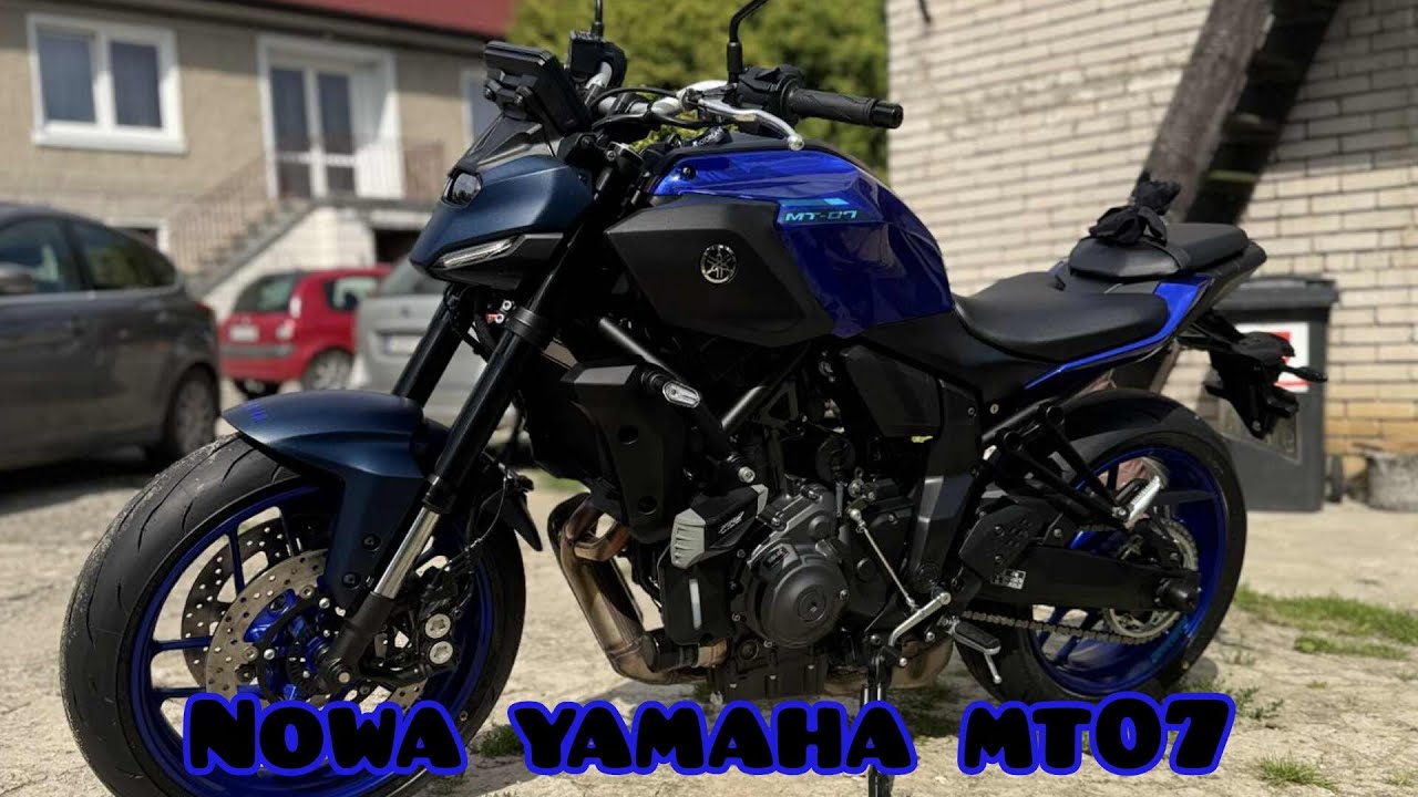 Nowa Yamaha MT07 2025-doposażenie+ zabezpieczenie lakieru motocykla prosto z salonu