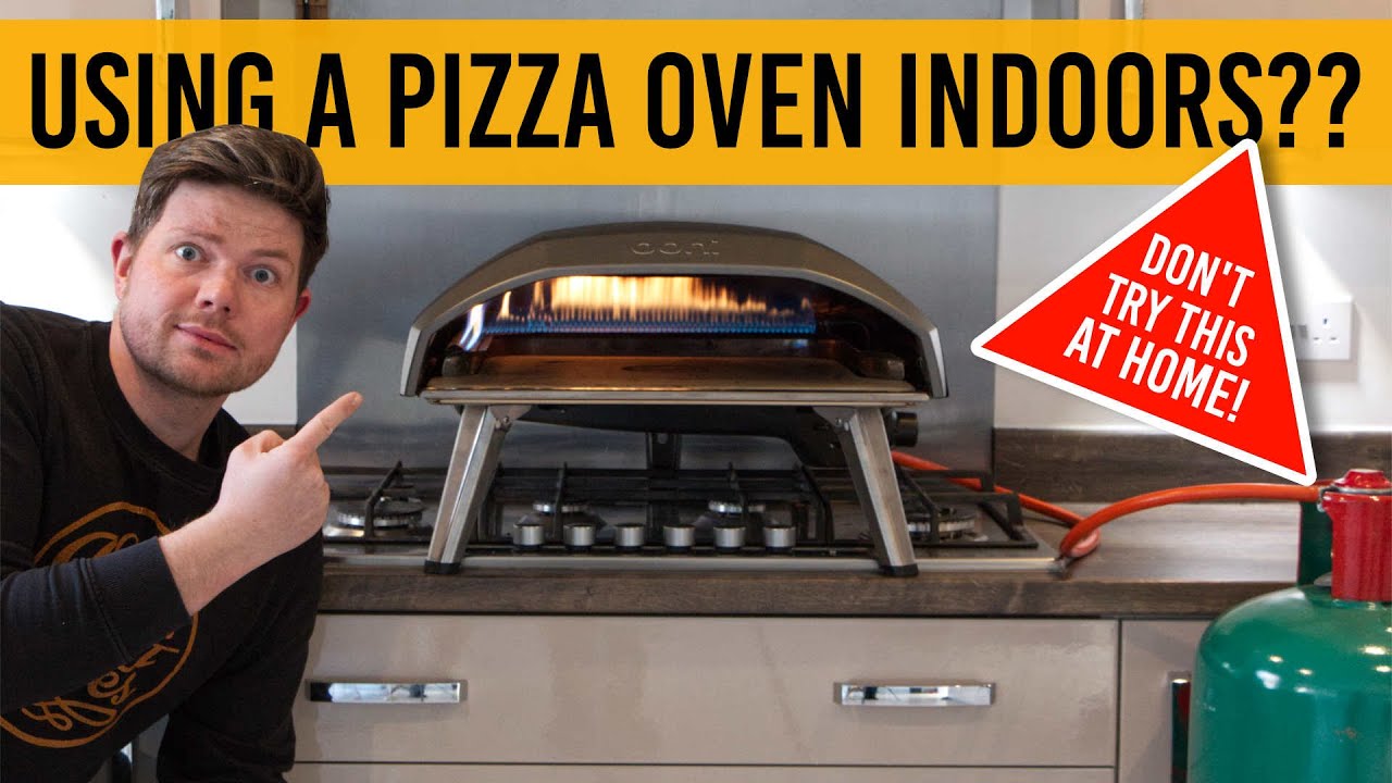 Can you use a GAS PIZZA OVEN Indoors?