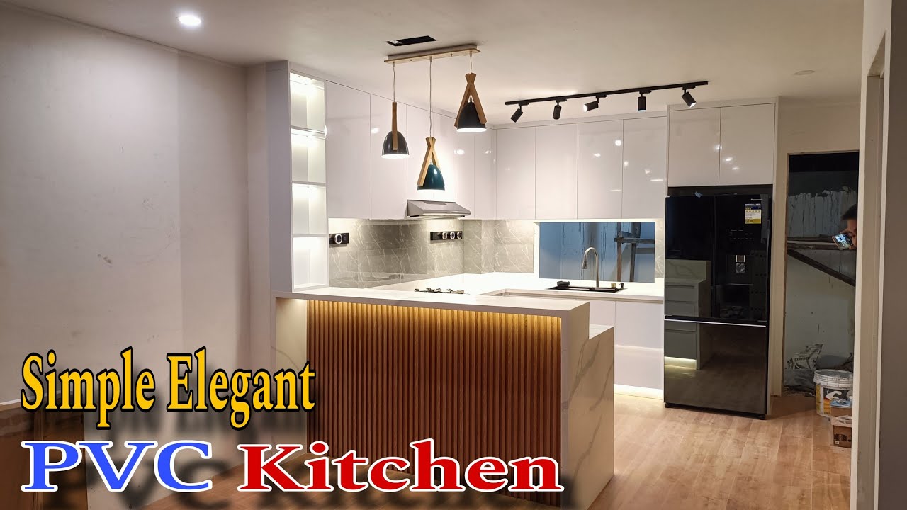 Ang Kitchen na Hindi INA-ANAY  | PVC  Modular  Kitchen Project at Antipolo Rizal