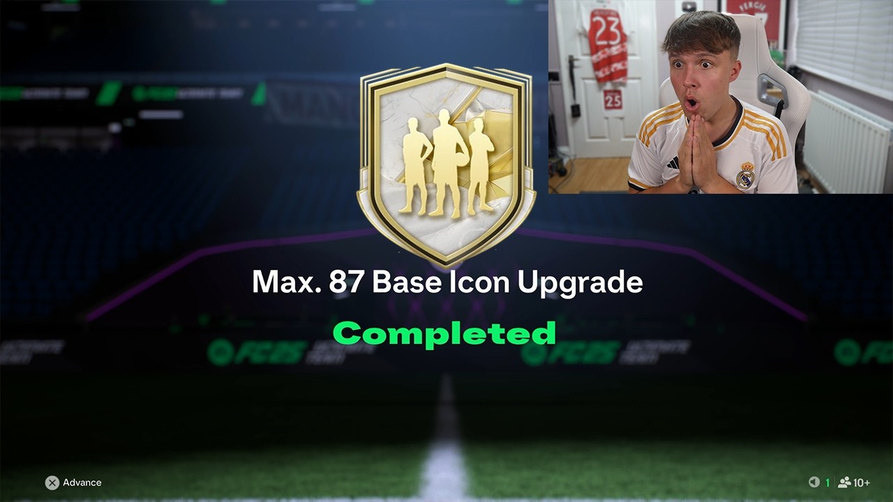 I opened Max 87 Base Icon Upgrade Packs...