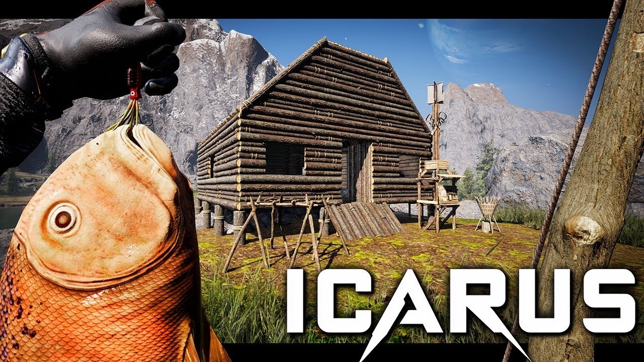 Стрим / icarus / Первый взгляд и прохождение