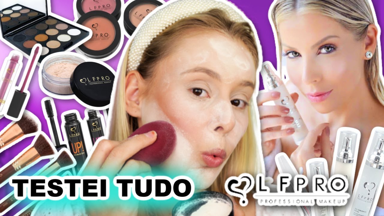 TESTANDO as MAQUIAGENS da LU FERRAES *LF PRO*