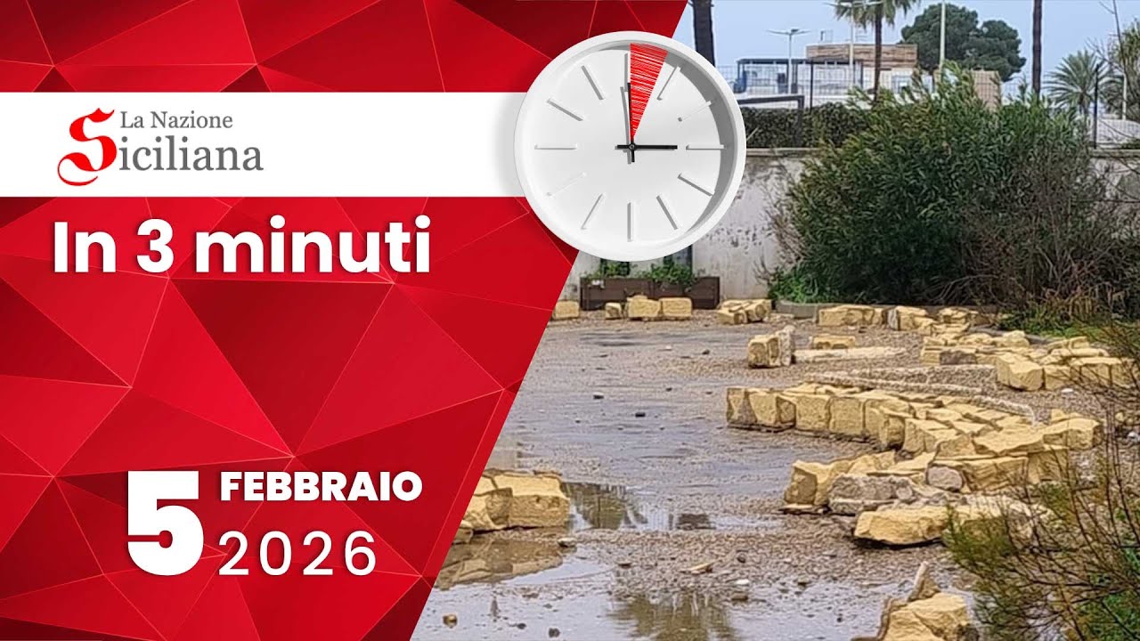 “IN TRE MINUTI” NOTIZIARIO DEL 5 febbraio 2026